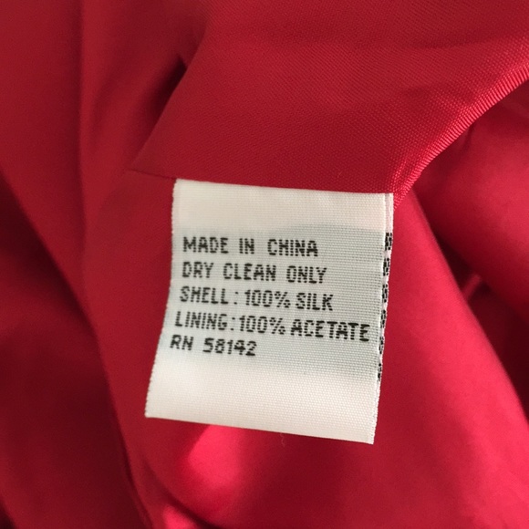 Talbots pure silk blouse jacket - Picture 10 of 13